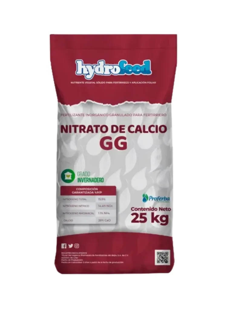 NITRATO DE CALCIO GG (15.5-00-26 CA) - 25KG