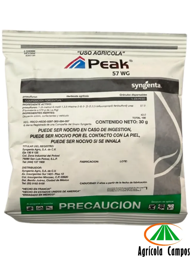 PEAK 57WG (PROSULFURON) - SOBRE 30GR