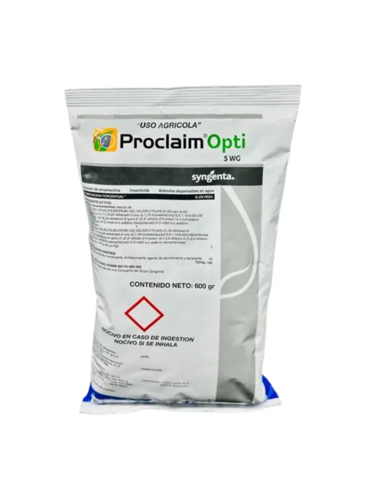 PROCLAIM OPTI 5 WG (EMAMECTINA BENZOATO) - FRASCO 600GR