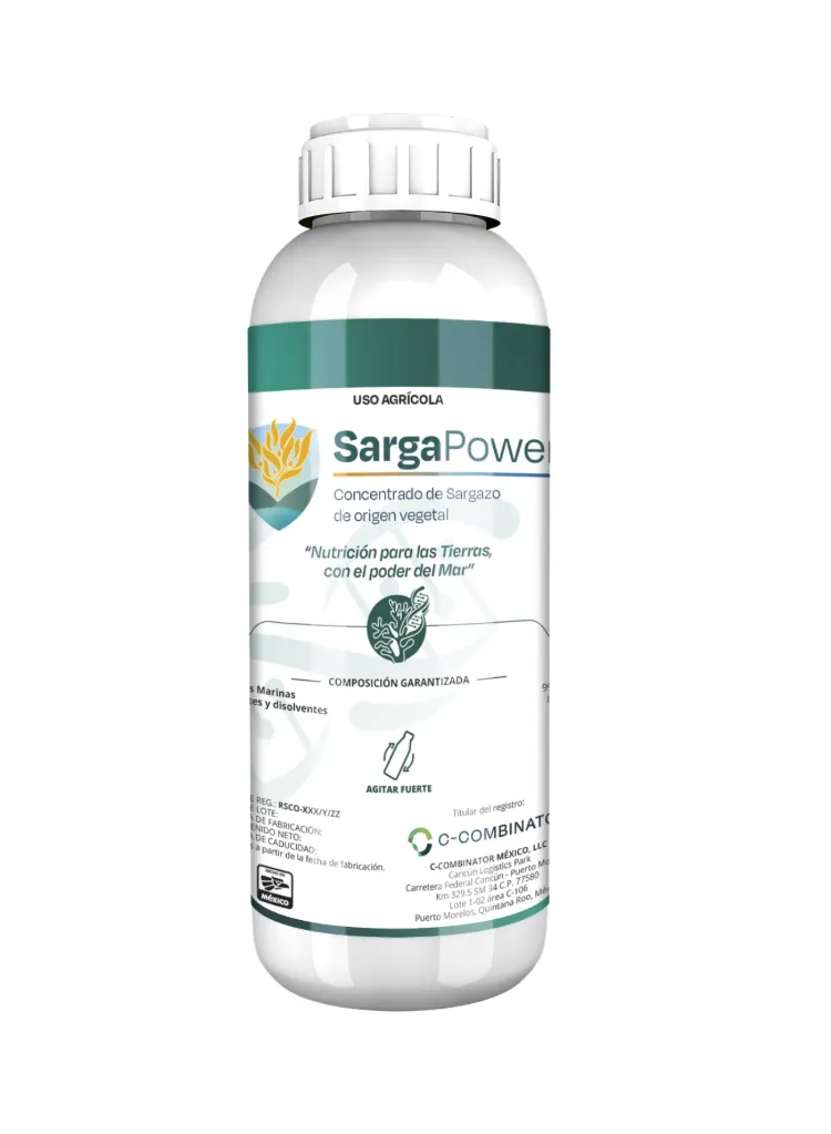 SARGA POWER (ALGAS MARINAS) - BOTELLA 1 L