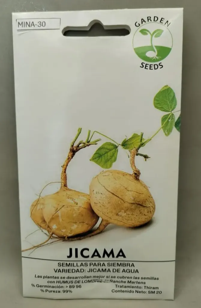 SEMILLAS DE JICAMA - SOBRE HORTAFLOR