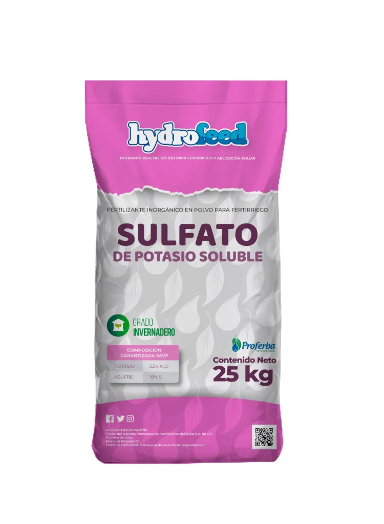 SULFATO DE POTASIO SOLUBLE - 25KG