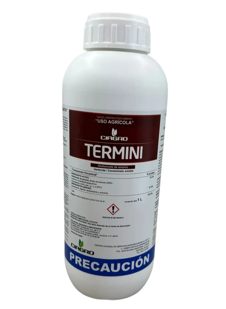 TERMINI (GLUFOSINATO DE AMONIO) - BOTELLA 1 L