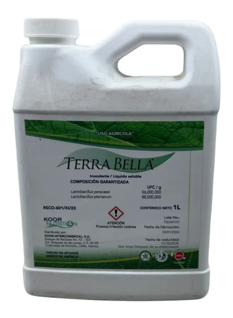 TERRABELLA (LACTOBACILLUS) - BOTELLA 1L