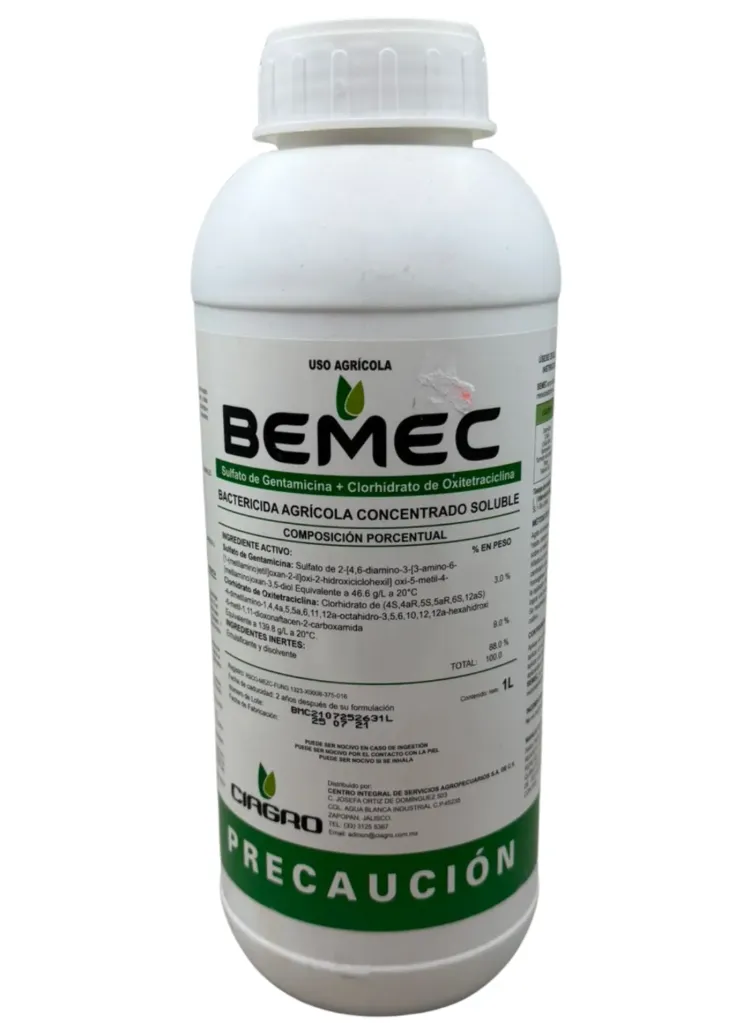 BEMEC (GENTAMICINA + OXITETRACICLINA) - BOTELLA 800ML