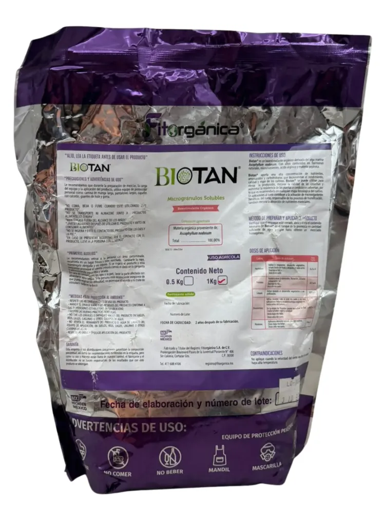 BIOTAN (ALGAS MARINAS- ASCOPHYLLUM NODOSUM) - BOLSA 1KG