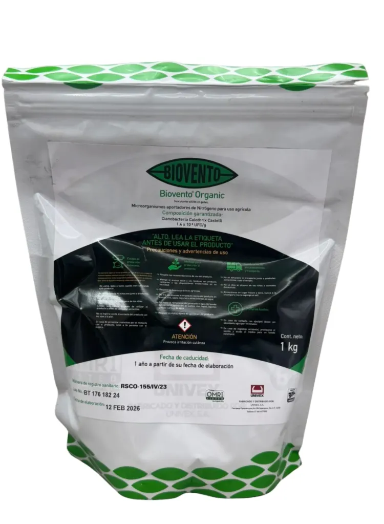BIOVENTO ORGANIC (CINANOBACTERIA CALOTHRIX CASTELLI)- 1KG