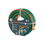 MANGUERA  REFORZADA 1/2" 3 CAPAS 25 M CONEXIONES METALICAS