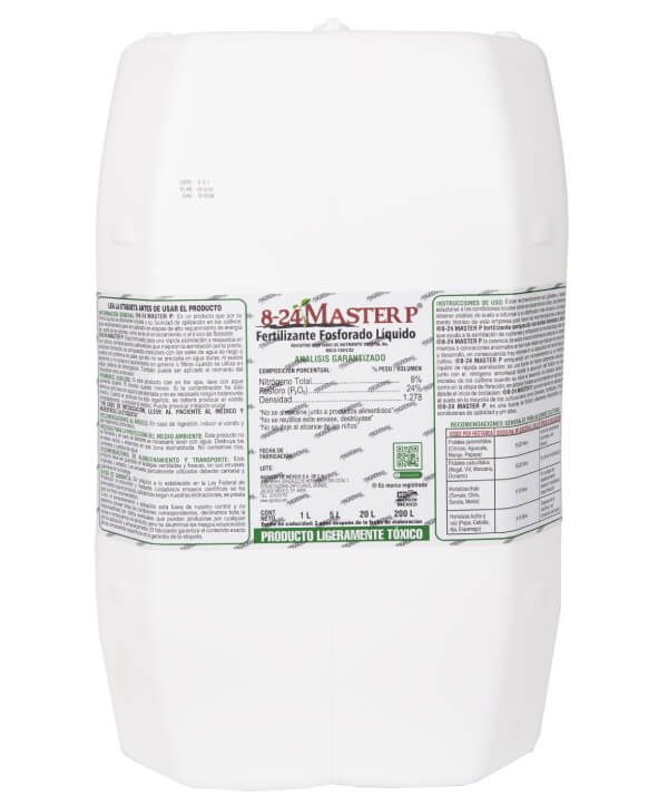 NUTRIENTE 8-24 MASTER P - 20L