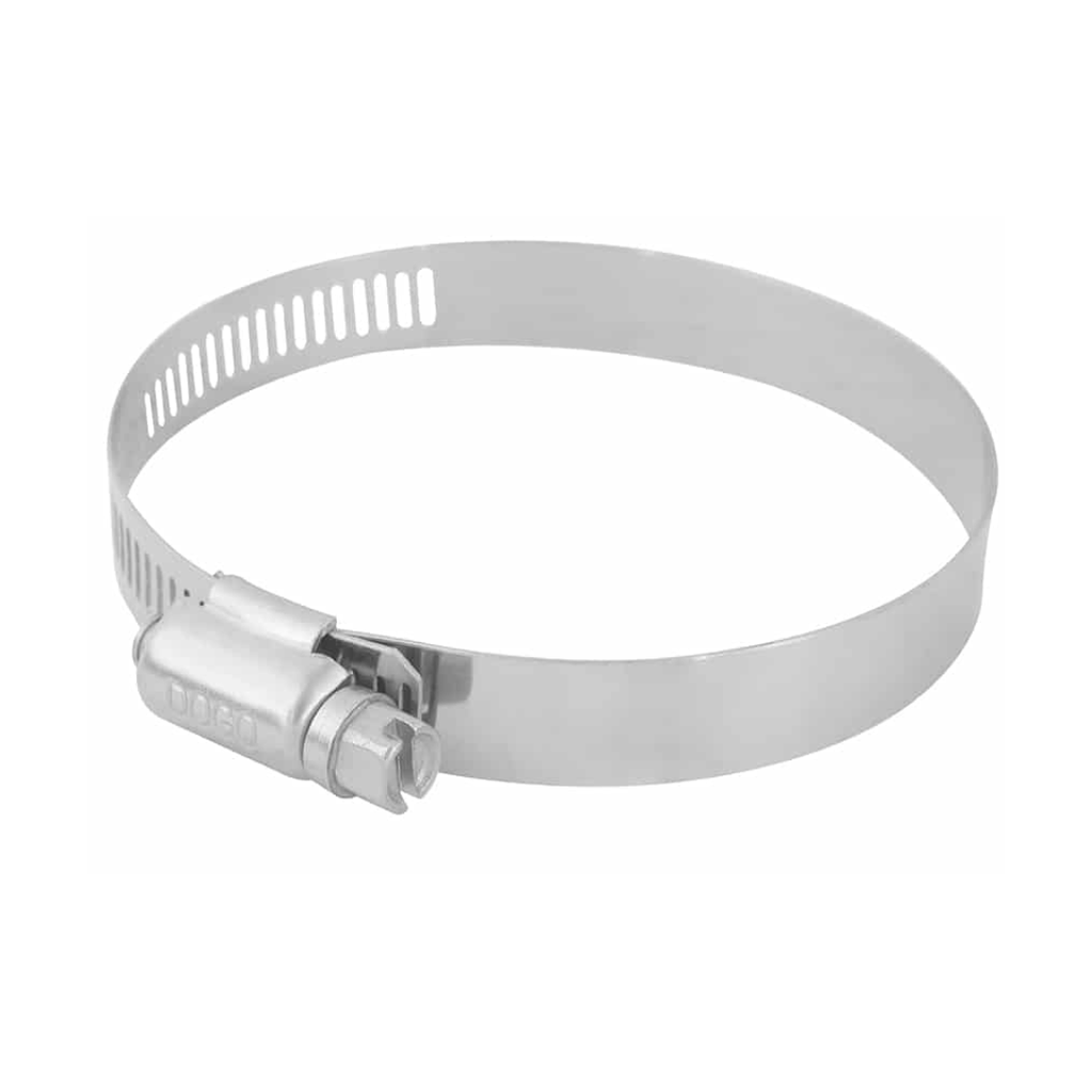 ABRAZADERA DE ACERO INOXIDABLE 4 1/8" A 5"