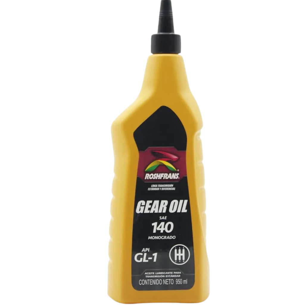 ACEITE GEAR OIL API GL-1 SAE 140 BOTELLA 950 ML