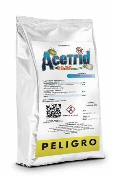 ACETRID 20 PS (ACETAMIPRID) - 500GR