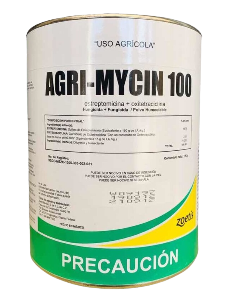 AGRI-MYCIN 100 - FRASCO 1 KG