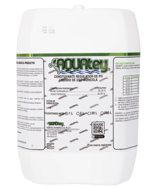 CORRECTOR Y ACONDICIONADOR DE SUELOS AQUATEY - 5L