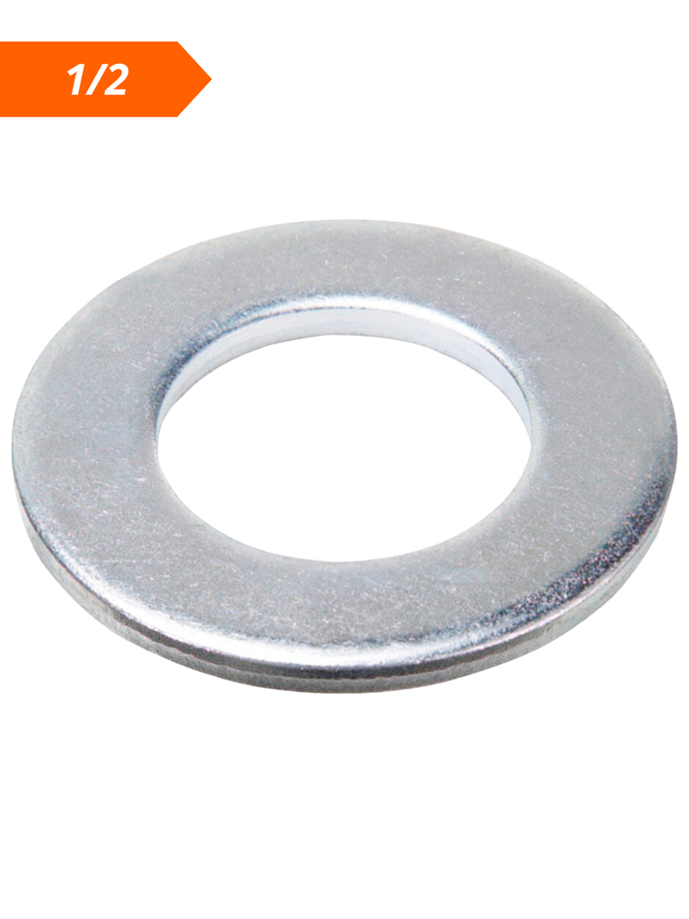 ARANDELA PLANA DE 1/2"
