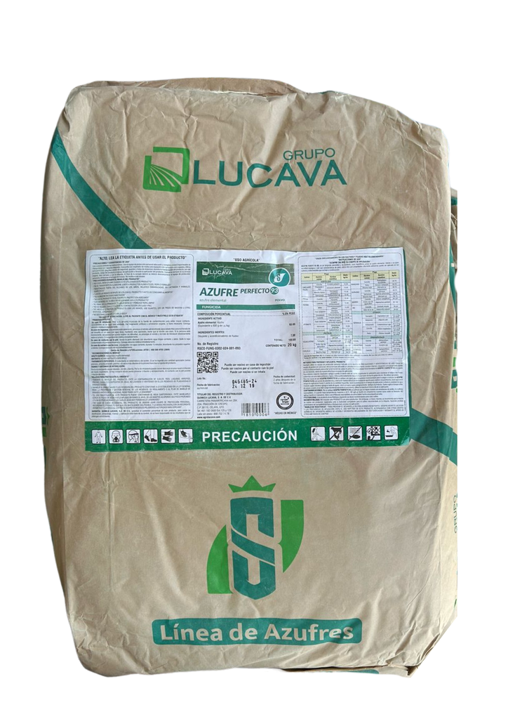 AZUFRE PERFECTO - SACO 25 KG