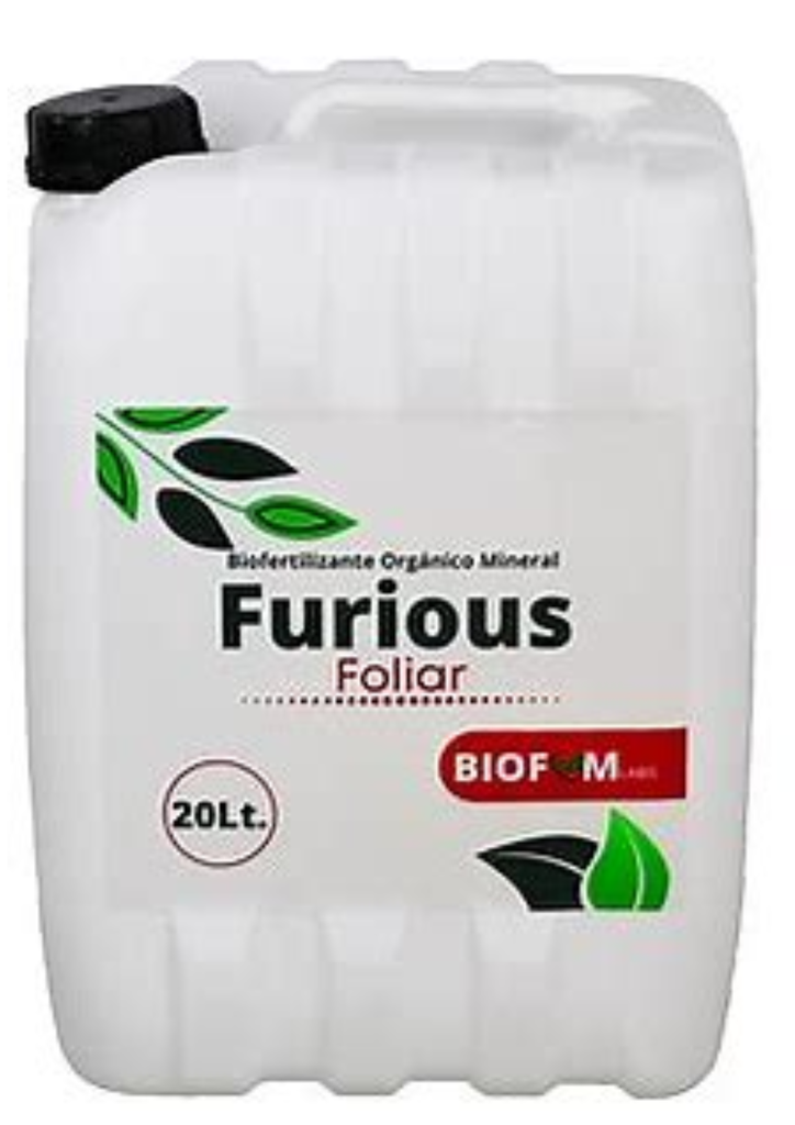 BIOFOM FURIOUS FOLIAR (BIOFERTILIZANTE) - GARRAFA 20L