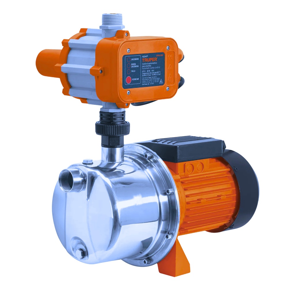BOMBA PRESURIZADORA CON CONTROL ELECTRÓNICO AUTOMÁTICO