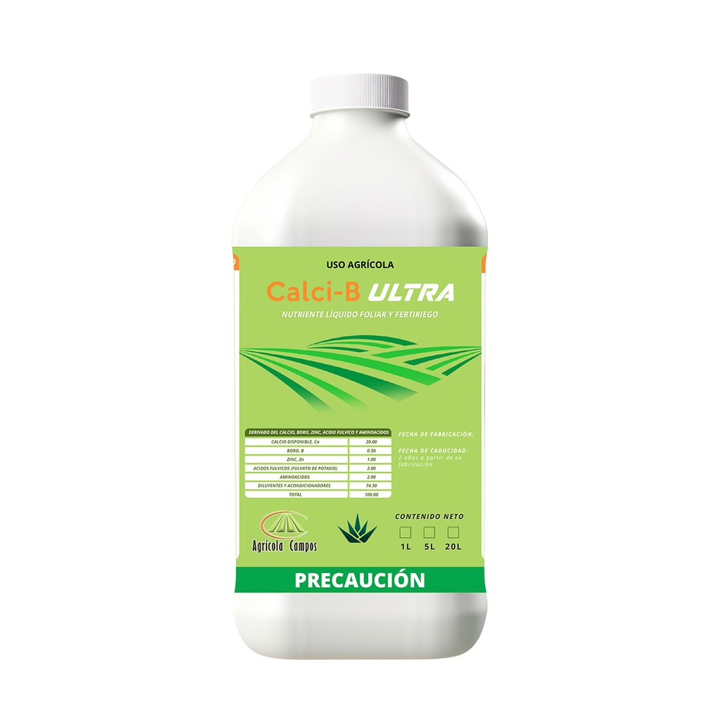 CALCI-B ULTRA (CALCIO+BORO+ZN+ETC) - 5L