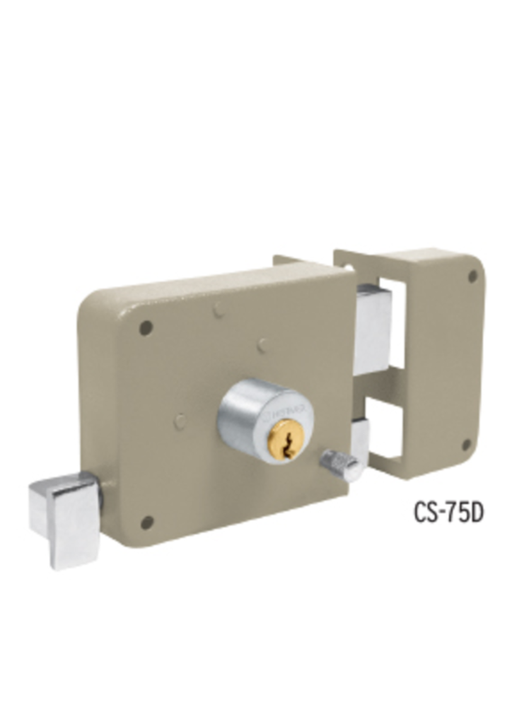 CERRADURA SOBREPONER MODELO 750, DERECHA, INSTALA-FÁCIL