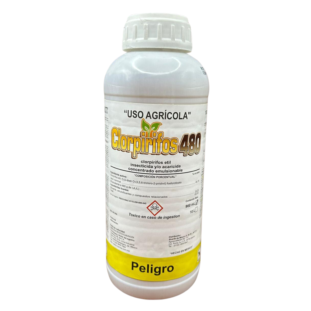 CLORPIRIFOS 480 EC (Clorpirifos 48%) - 960ml
