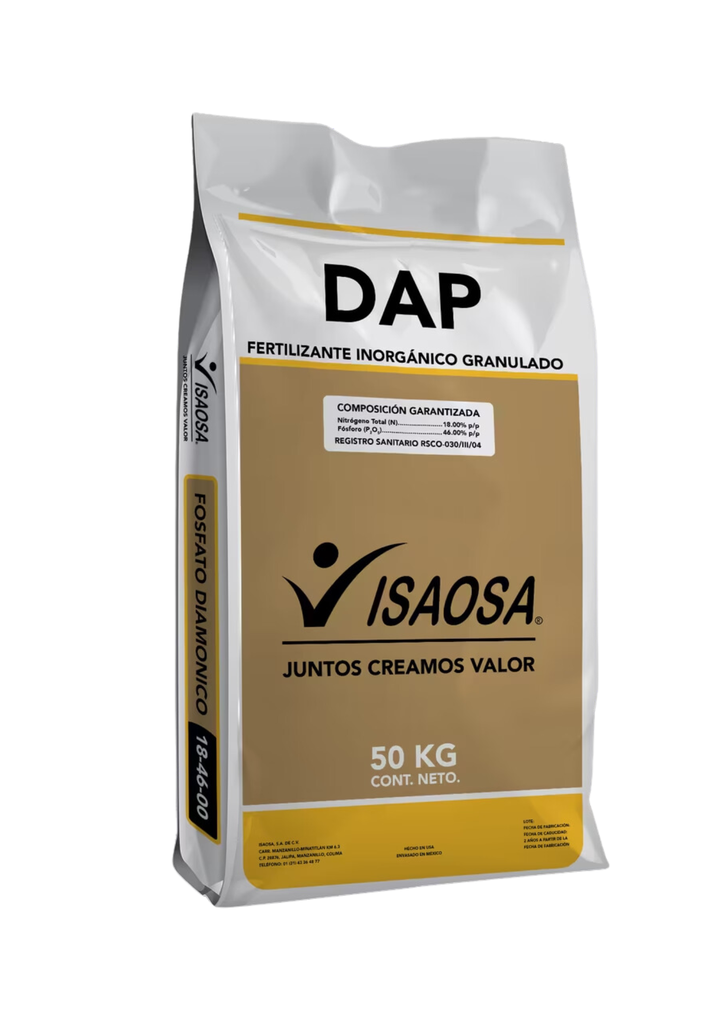 DAP (FOSFATO DIAMONICO) DCR/FLZ - SACO 50 KG