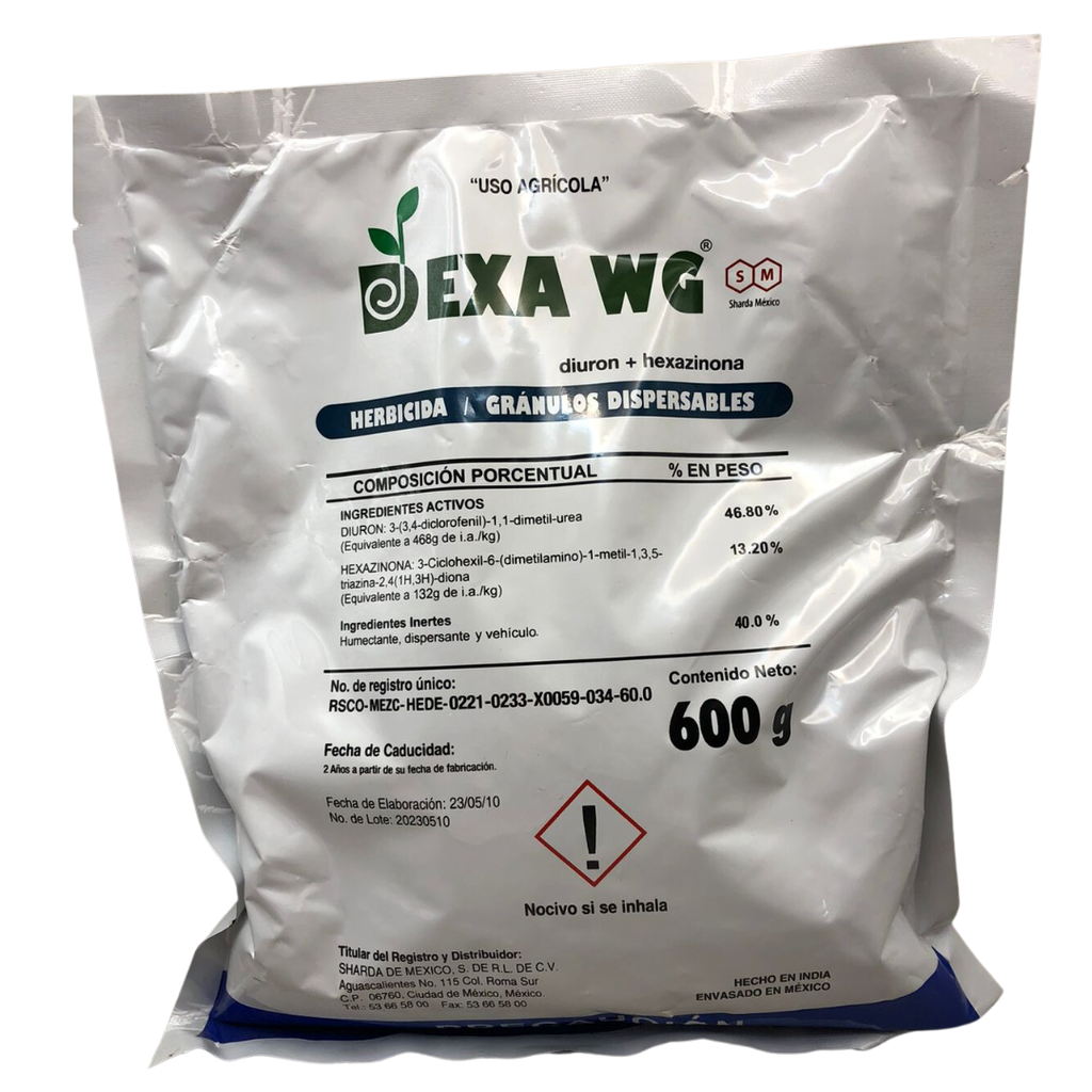 DEXA WG (DIURON 46.8% + HEXAZINONA 13.2%) - 600GR