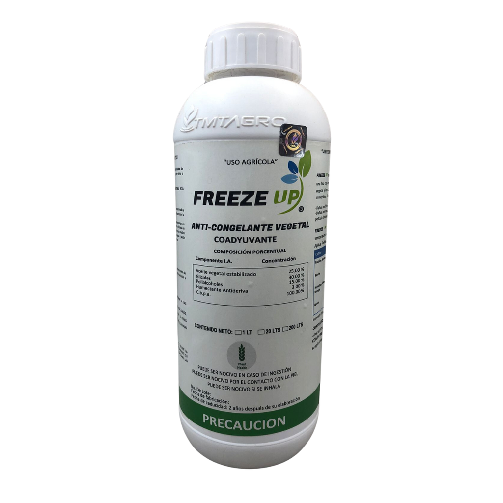 FREEZE UP (ANTI-CONGELANTE VEGETAL) - BOTELLA 1L