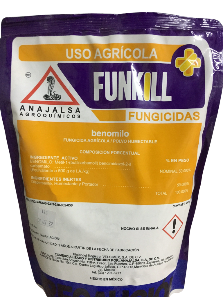 FUNKILL 50 BS (BENOMILO) - 500GR