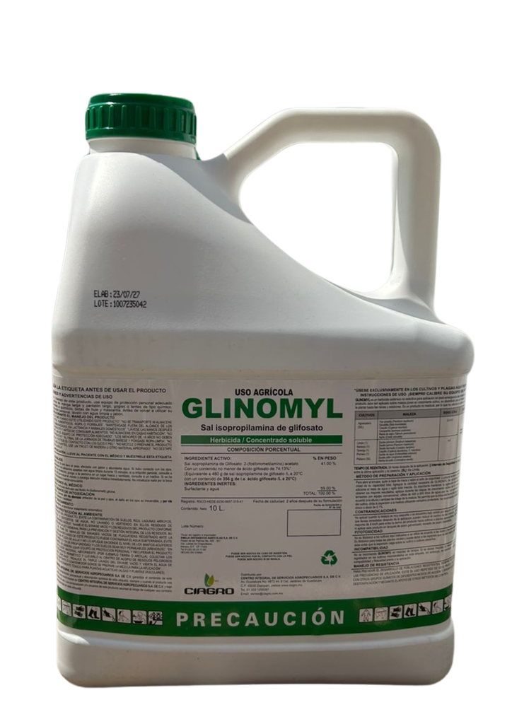 GLINOMYL (GLIFOSATO) - 10L