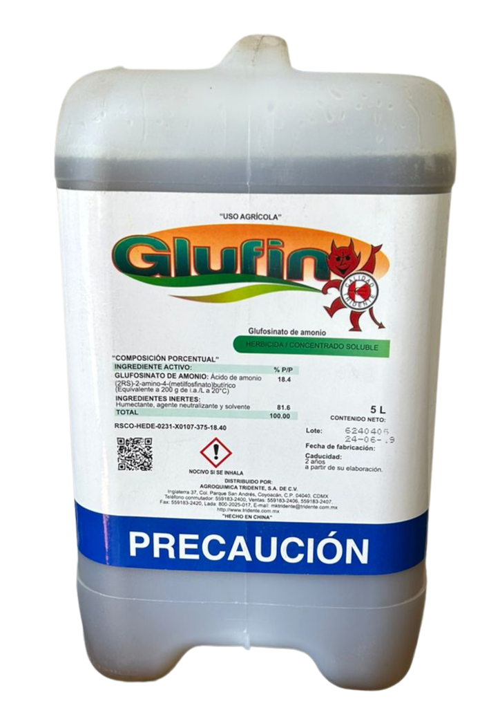 GLUFIN 200SL (GLUFOSINATO DE AMONIO) - 5L