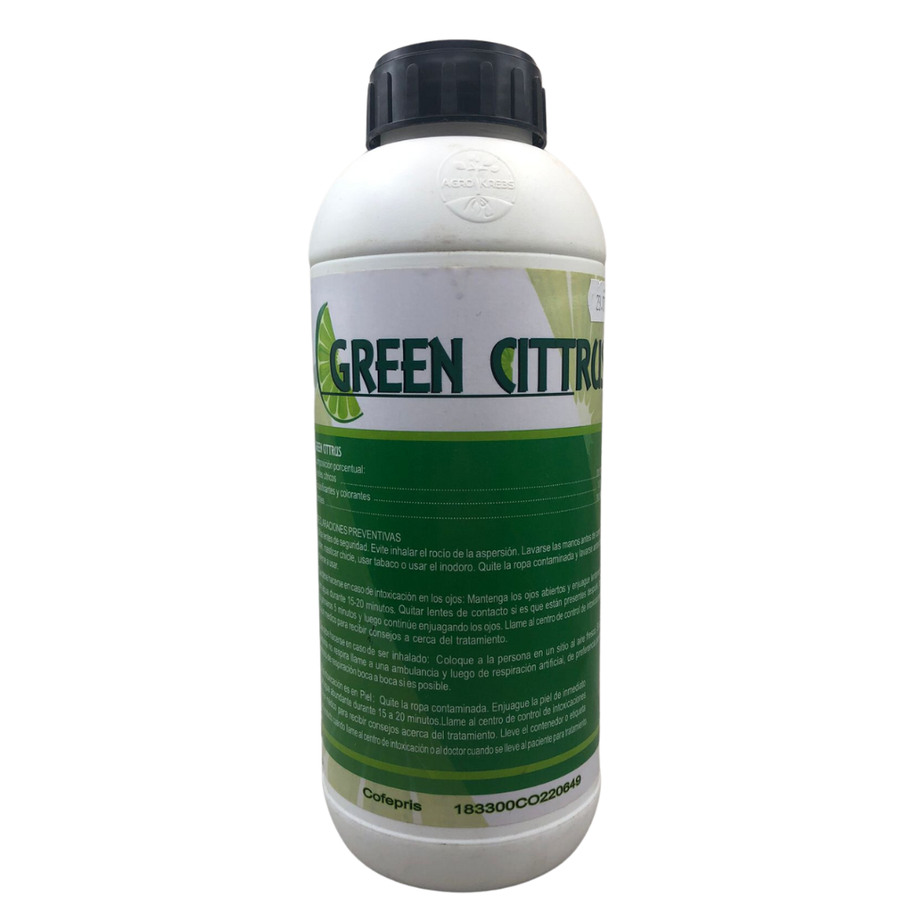 GREEN CITTRUS - BOTELLA 1L