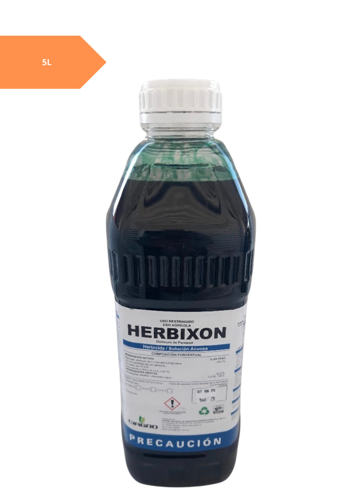 HERBIXON (PARAQUAT) - GARRAFA 5L