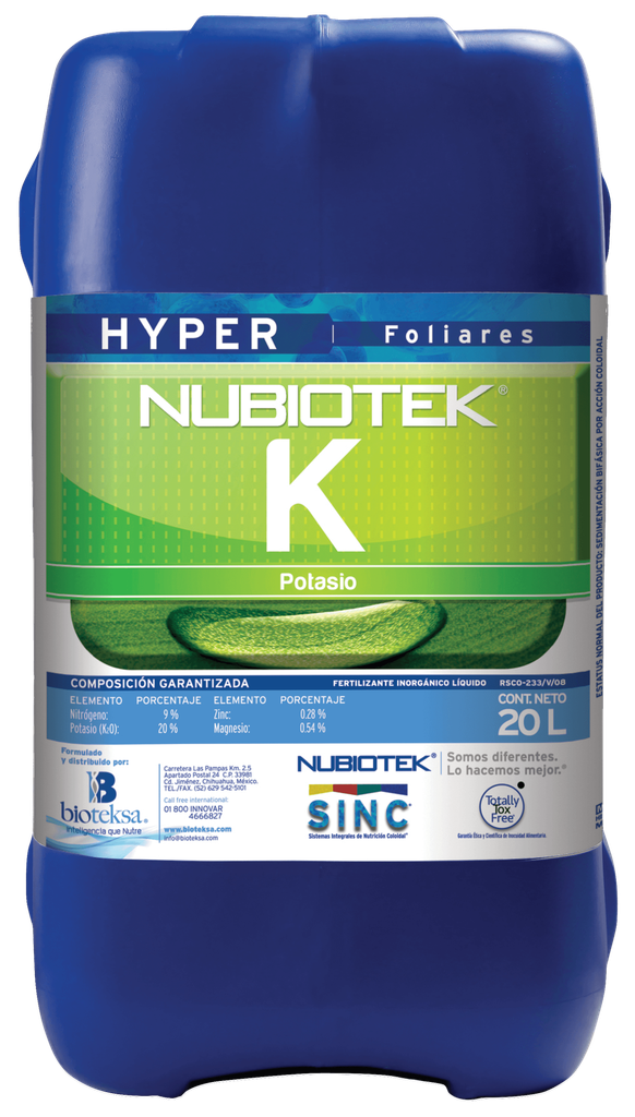 NUBIOTEK HYPER K - 20L