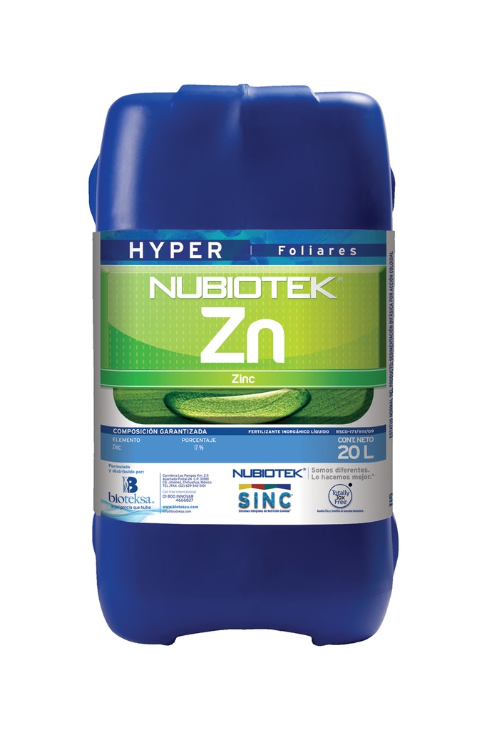NUBIOTEK HYPER ZN - 20L