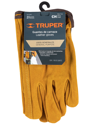 [TRU 15248] GUANTES DE CARNAZA CHICO