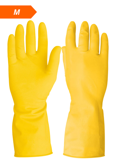 [TRU 23260] GUANTES PARA LIMPIEZA MEDIANOS PRETUL