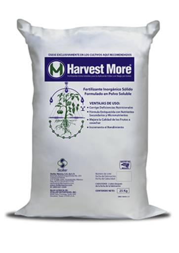 FERTILIZANTE HARVEST MORE 20-20-20 - 25KG