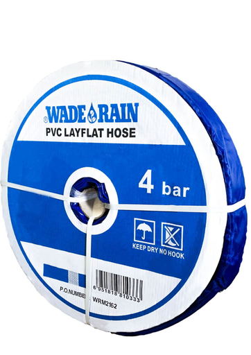 [LF600-100H] LAY FLAT ECONOMICO 6" AZUL SERIE H - ROLLO 100M