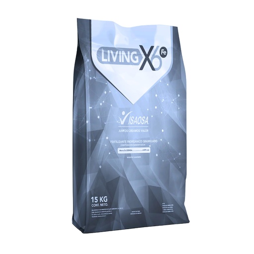 LIVING X6 FE EDDHSA - SACO 15 KG