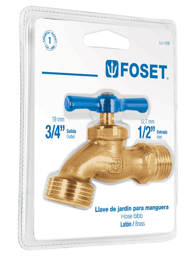 [TRU 49979] LLAVE DE JARDIN DE NARIZ, CUERPO DE ZAMAC, FOSET