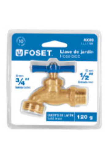 [TRU 49085] LLAVE DE JARDIN NARIZ FOSET