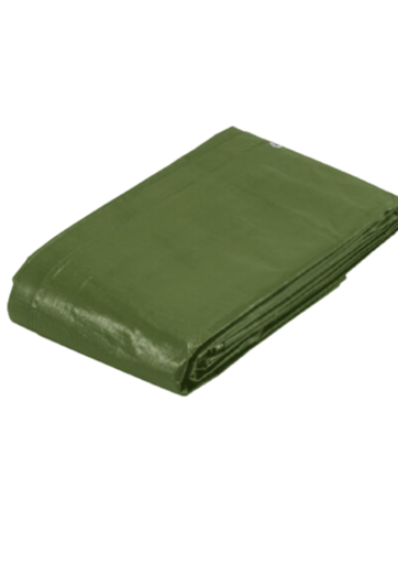 [TRU 16375] LONA USO RUDO, VERDE OLIVO 4X5 M