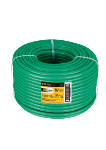 [TRU 25035] MANGUERA 1/2", 2 CAPAS, PRETUL