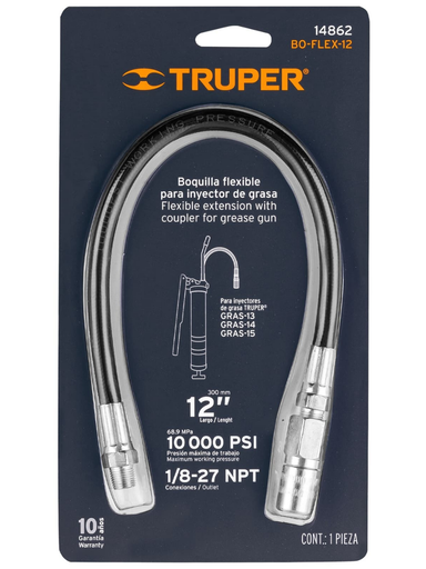[TRU 14862] MANGUERA FLEXIBLE PARA INYECTOR DE GRASA