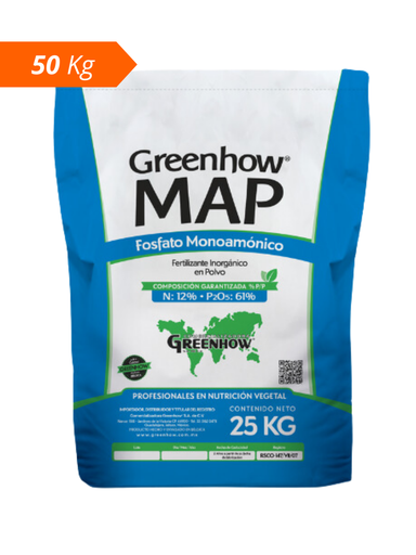 MAP GRANULADO (FOSFATO MONIAMONICO) - SACO 50 KG