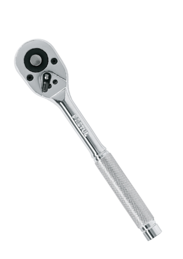 [TRU 21161] MATRACA CABEZA DE PERA PARA DADOS CUADRO 3/8", PRETUL