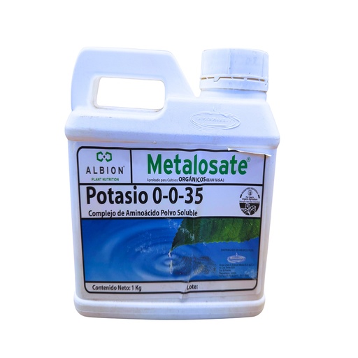 [M014] METALOSATE POTASIO ORGANICO - FRASCO 1 KG