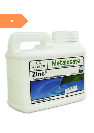 [M020] METALOSATE ZINC ORGANICO- FRASCO 1KG