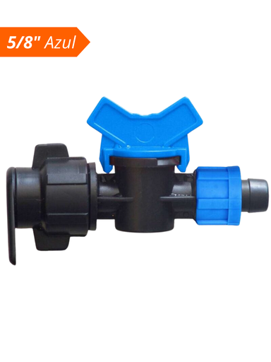 [MV17LF2B] MINI-VALVULA LAYFLAT X CINTA 5/8" AZUL